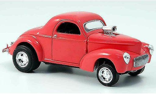 Willys Coupe 1941 1/43 Eagle Hot Rod rojo coche miniatura