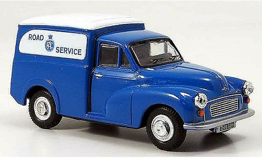 Morris Minor Van 1/43 Oxford azul blanco furgoneta RAC Road Service coche miniatura