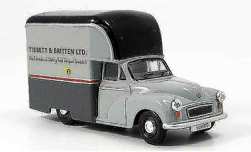 Morris Minor Van 1/43 Oxford Gown Tibbett & Britten Ltd. Hochtechofurgoneta coche miniatura