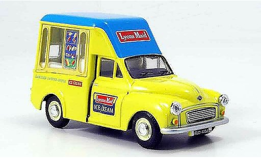 Morris Minor Van 1/43 Oxford Lyons Maid Hochtecho Eiswagen coche miniatura