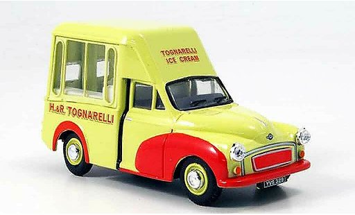 Morris Minor Van 1/43 Oxford Tognarelli Ice Cream Hochtecho Eiswagen coche miniatura