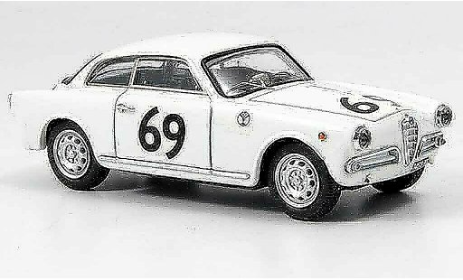 Alfa Romeo Giulietta berlina 1/43 Bang Sprint veloce no.69 peroglio zeltweg 1957 coche miniatura