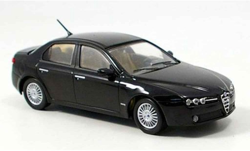 Alfa Romeo 159 berlina 1/43 M4 negro b quality 2005 coche miniatura