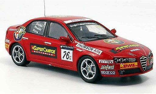 Alfa Romeo 159 berlina 1/43 M4 no.76 wps australien b quality 2007 coche miniatura