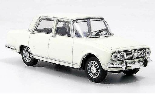 Alfa Romeo 1750 berlina 1/43 M4 berline blanco b quality 1968 coche miniatura