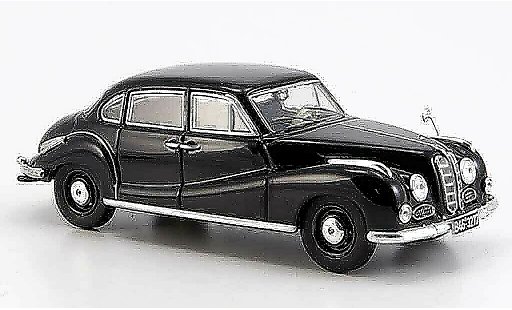 Bmw 501 berline 1/43 Norev negro 1952 coche miniatura