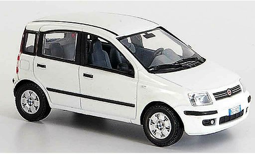 Fiat Panda Base 1/43 Norev New blanco 2003 coche miniatura