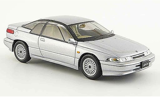 Subaru Alcyone Base 1/43 Norev svx gris metallisee 1991 coche miniatura