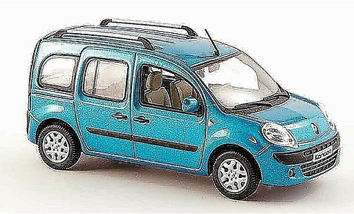 Renault Kangoo Base 1/43 Norev azul avec fenstern 2008 coche miniatura
