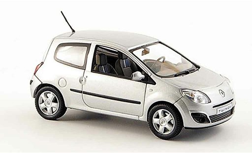 Renault Twingo Base 1/43 Norev gris 2007 coche miniatura