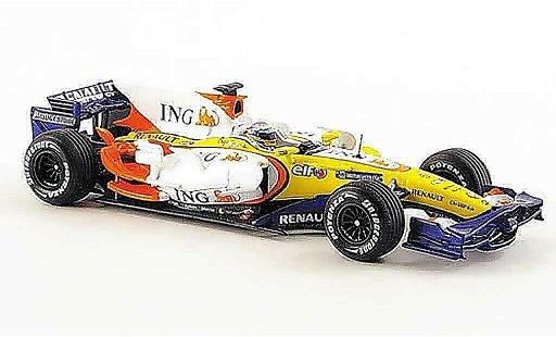 Renault F1 2008 1/43 Norev r28 f 1 team f.alonso coche miniatura