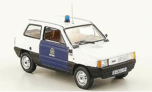 Seat Panda Base 1/43 Norev guardia urbana police barcelona 1981 coche miniatura