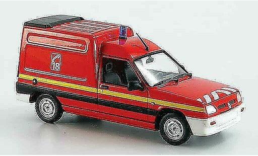 Renault Express Base 1/43 Norev pompier 1995 coche miniatura