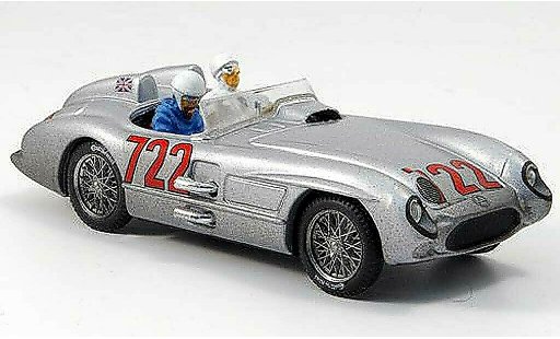 Mercedes 300 Base 1/43 Brumm No.722 Moss/Jenkinson Mille Miglia 1955 coche miniatura