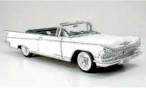 Buick Electra Convertible 1/18 Yat Ming 225 blanco 1959 coche miniatura
