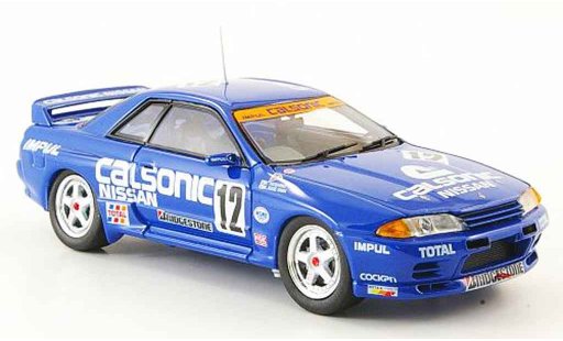 Nissan Skyline R32 1/43 Ebbro GT R No.12 Calsonic Gruppe A 1993 coche miniatura