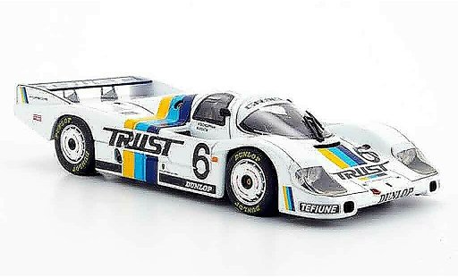 Porsche 956 1983 1/43 Ebbro WEC Trust Japan coche miniatura