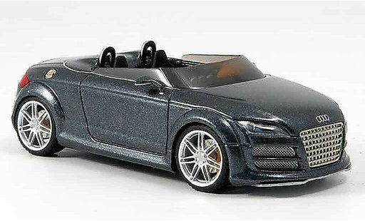 Audi TT course 1/43 Look Smart coupe Club Sport antracita 2007 coche miniatura