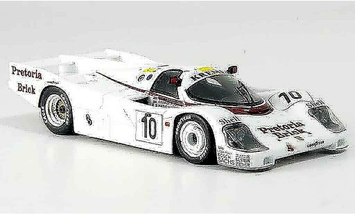 Porsche 956 1985 1/43 Spark No.10 Funfter Le Mans coche miniatura