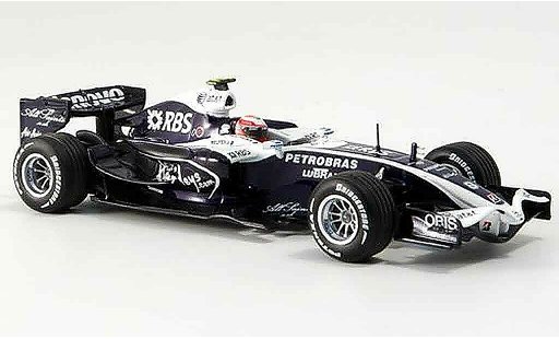 Toyota F1 Williams 1/43 Minichamps showcar kazuki nakajima 2008 coche miniatura