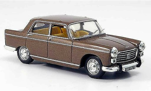 Peugeot 404 Berline 1/43 Vitesse Berlina marron limousine coche miniatura