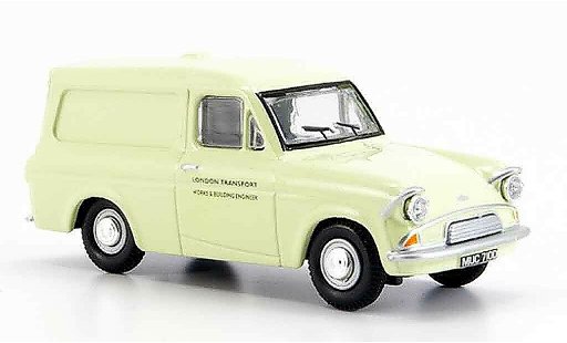 Ford Anglia Van 1/43 Oxford beige London Transport coche miniatura