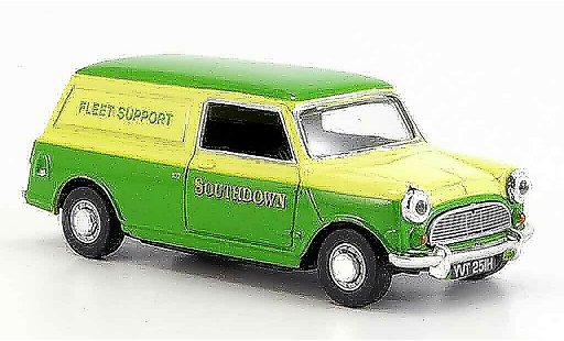 Austin Mini Van utilitaire 1/43 Oxford verde amarillo Southdown coche miniatura