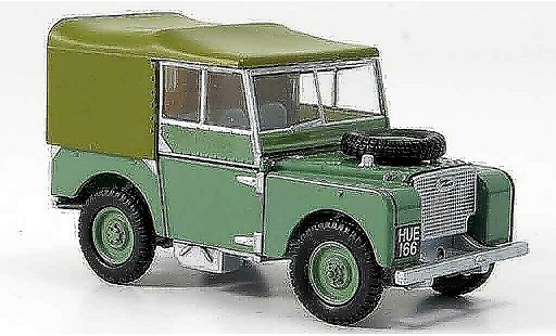 Land Rover 80 Base 1/43 Oxford verde beige coche miniatura