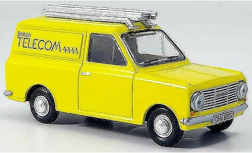 Bedford HA utilitaire 1/43 Oxford Van amarillo British Telecom furgoneta coche miniatura