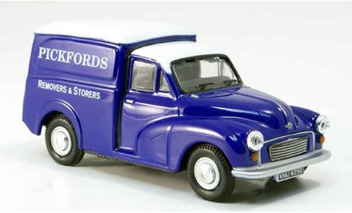 Morris Minor Van 1/43 Oxford azul Pickfords furgoneta coche miniatura