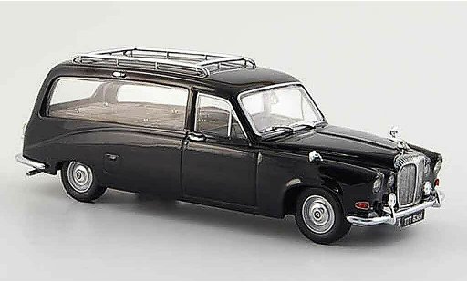 Daimler DS 420 corbillard 1/43 Oxford Hearse negro Leichenwagen coche miniatura