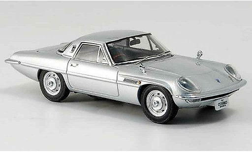 Mazda Cosmo Base 1/43 Ebbro Sports gris metallisee 1967 coche miniatura