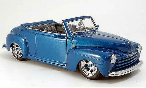Ford Hot Rod 1948 1/18 Yat Ming convertible verde abierto coche miniatura