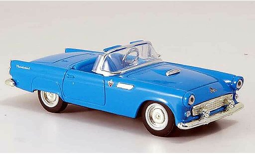 Ford Thunderbird Two-Seater 1/43 Yat Ming Roadster azul coche miniatura