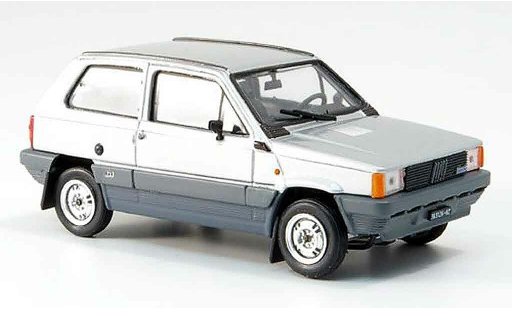 Fiat Panda 4x4 1/43 Brumm gris 1983 coche miniatura