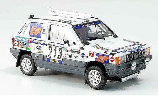 Fiat Panda 4x4 1/43 Brumm No.213 Rally Paris Dakar 1984 coche miniatura