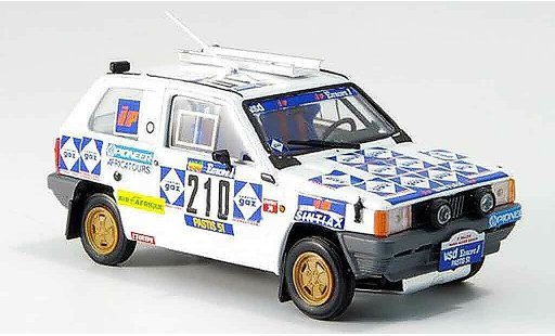 Fiat Panda 4x4 1/43 Brumm No.210 Rally Paris Dakar 1984 coche miniatura