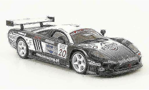 Saleen S7R 2005 1/43 IXO No.20 RAM Racing Janus Stanco FIA GT Monza coche miniatura