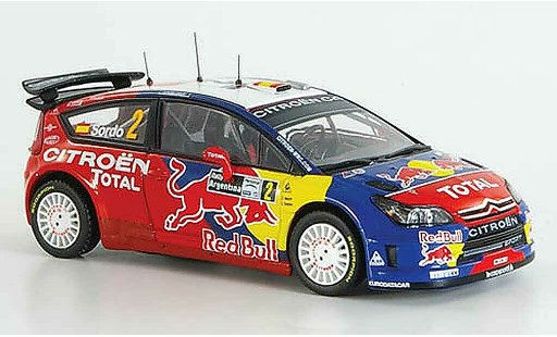 Citroen C4 WRC 2008 1/43 IXO No.2Sordo/ Marti 3.Pl. Rally Argentin. coche miniatura