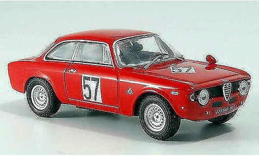 Alfa Romeo Giulia sprint gta 1/43 M4 1600 No.57 T.Zeccoli Brunn 1969 coche miniatura