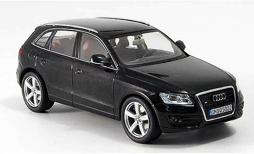 Audi Q5 suv 1/43 Schuco negro 2008 coche miniatura
