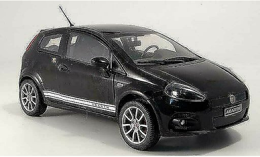 Fiat Grande Punto Abarth esseesse 1/18 Mondo Motors ss negro coche miniatura