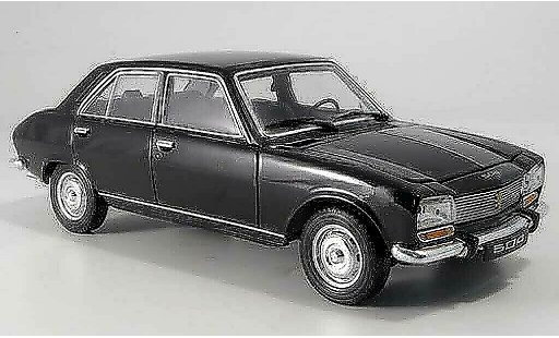 Peugeot 504 Berline 1/18 Welly Berlina negro 1975 coche miniatura