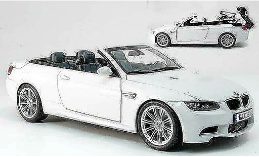 Bmw M3 Cabriolet 1/18 Kyosho E93 blanco coche miniatura