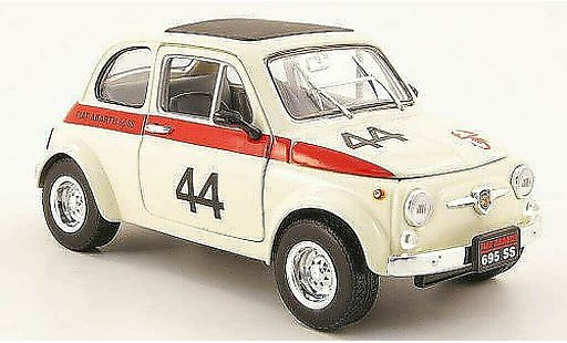 Fiat 500 Abarth 1/18 Mondo Motors 695ss blanco no.44 coche miniatura