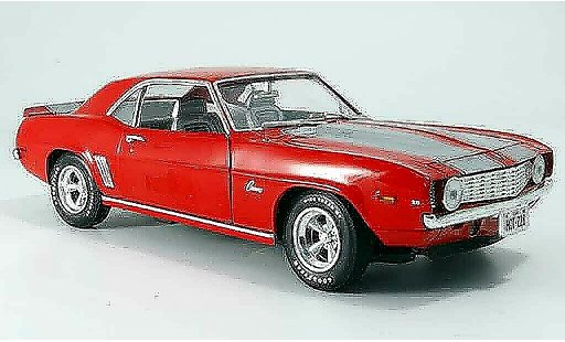 Chevrolet Camaro Z28 1/18 Ertl rojo 1969 coche miniatura