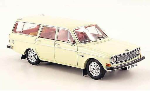 Volvo 145 Base 1/43 Neo blanco 1971 coche miniatura