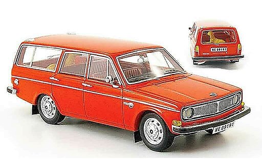 Volvo 145 Base 1/43 Neo rojo naranja 1971 coche miniatura