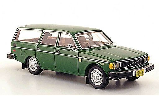 Volvo 145 Base 1/43 Neo verde US-Version 1971 coche miniatura