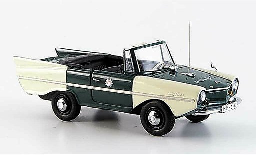 Amphicar Police police 1/43 Neo Descapotable Hamburg 1961 coche miniatura